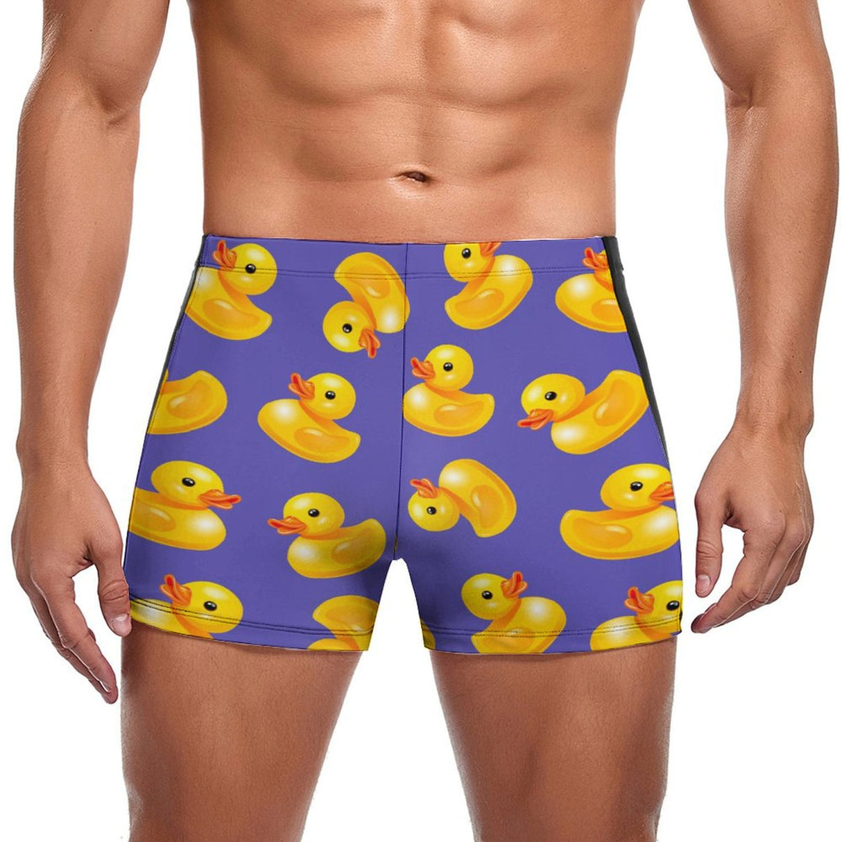 Rubber Ducky (Square Cut Trunks)-Square Cut Trunks-Swish Embassy