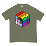 Rubik's Pride (Boxy Tee)-Boxy T-Shirt-Swish Embassy
