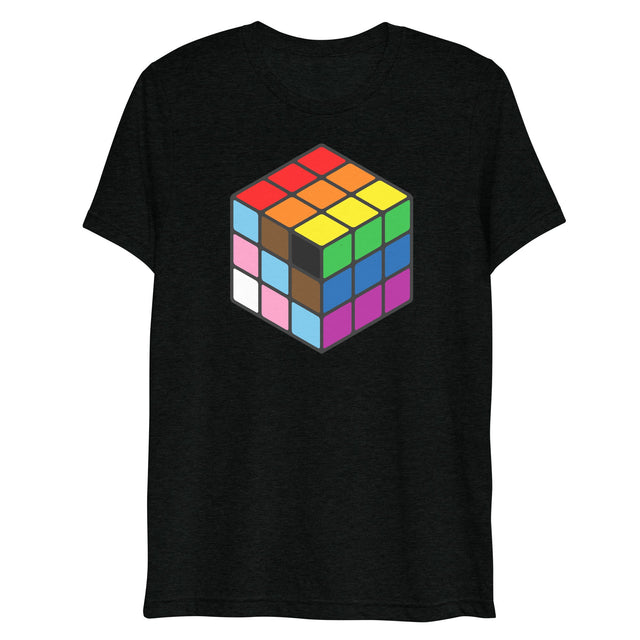 Rubik's Pride (Triblend)-Triblend T-Shirt-Swish Embassy