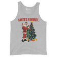 Santa's Favorite (Tank Top)-Christmas Tank Tops-Swish Embassy