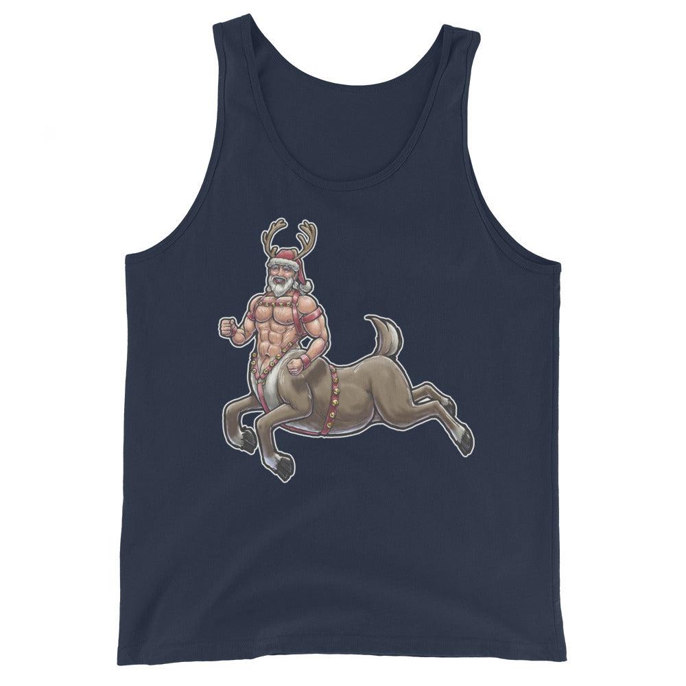 Santaur (Tank Top)-Christmas Tank Tops-Swish Embassy