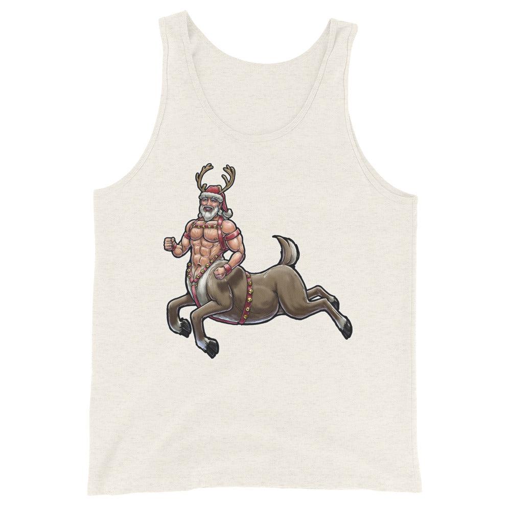 Santaur (Tank Top)-Christmas Tank Tops-Swish Embassy