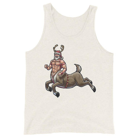 Santaur (Tank Top)-Christmas Tank Tops-Swish Embassy