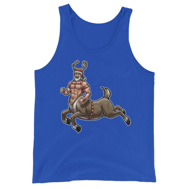 Santaur (Tank Top)-Christmas Tank Tops-Swish Embassy