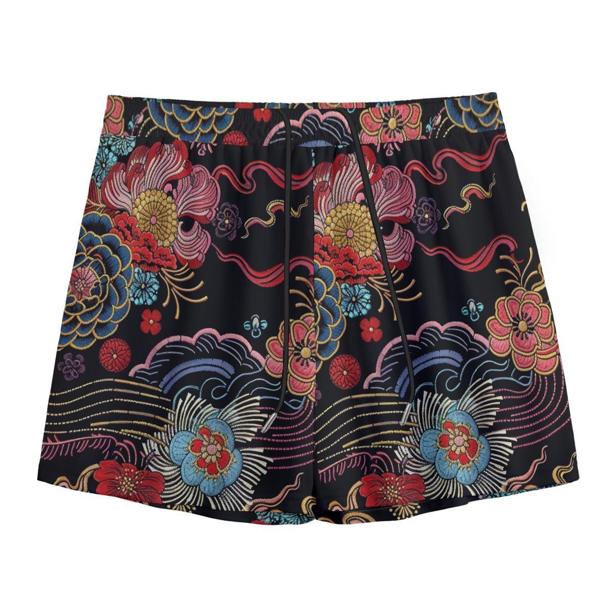 Sew Far Sew Zen (Shorts)-Shorts-Swish Embassy
