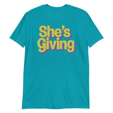 She's Giving-T-Shirts-Swish Embassy
