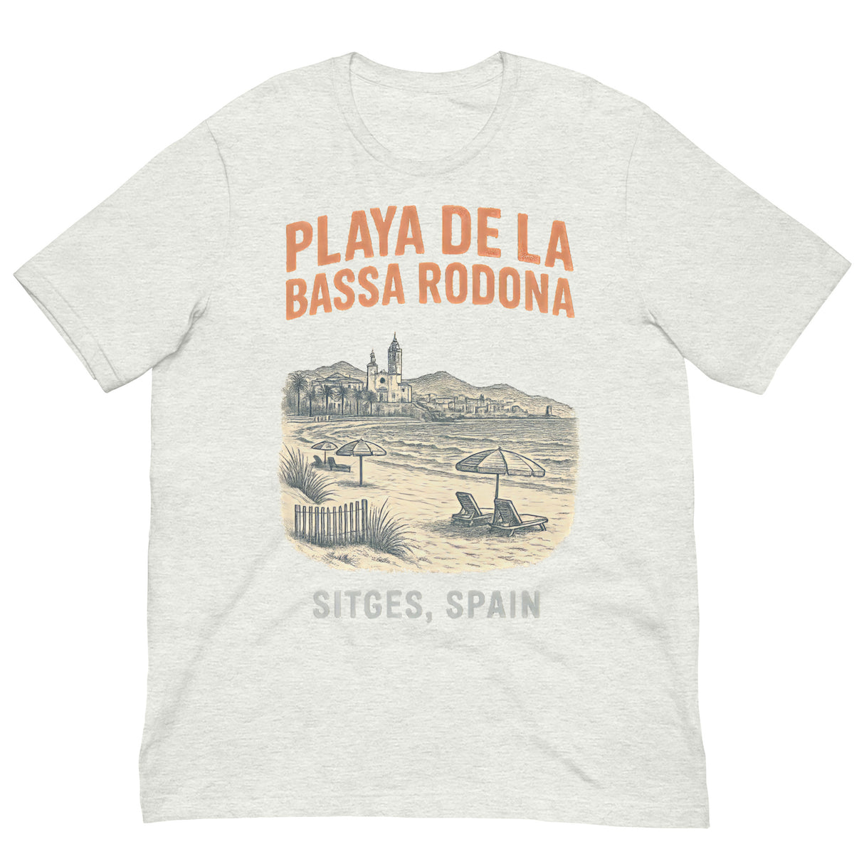 Sitges Beach-T-Shirts-Swish Embassy