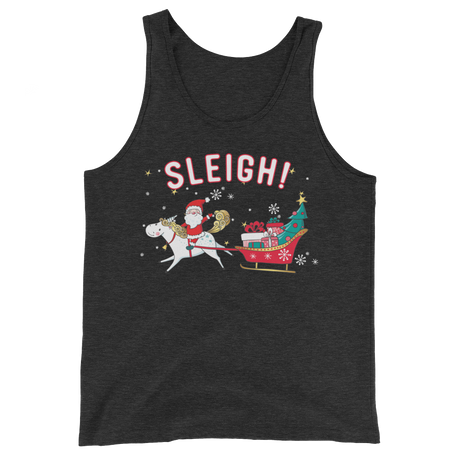 Sleigh! (Tank Top)-Christmas Tank Tops-Swish Embassy