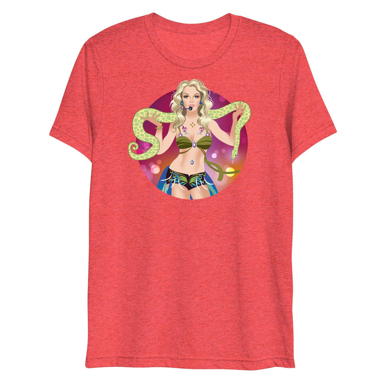 Slither (Triblend)-Triblend T-Shirt-Swish Embassy