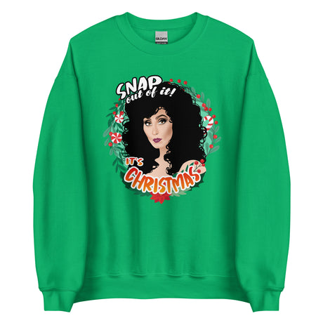 Snap Out of It It's Xmas (Sweatshirt)-Sweatshirt-Swish Embassy