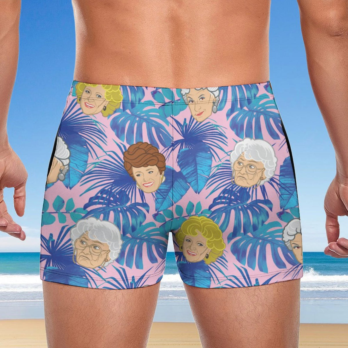 Stay Golden (Square Cut Trunks)-Square Cut Trunks-Swish Embassy