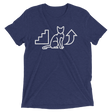 Step Your Pussy Up (Triblend)-Triblend T-Shirt-Swish Embassy