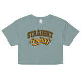 Straight Looking (Crop Top)-Crop Top-Swish Embassy