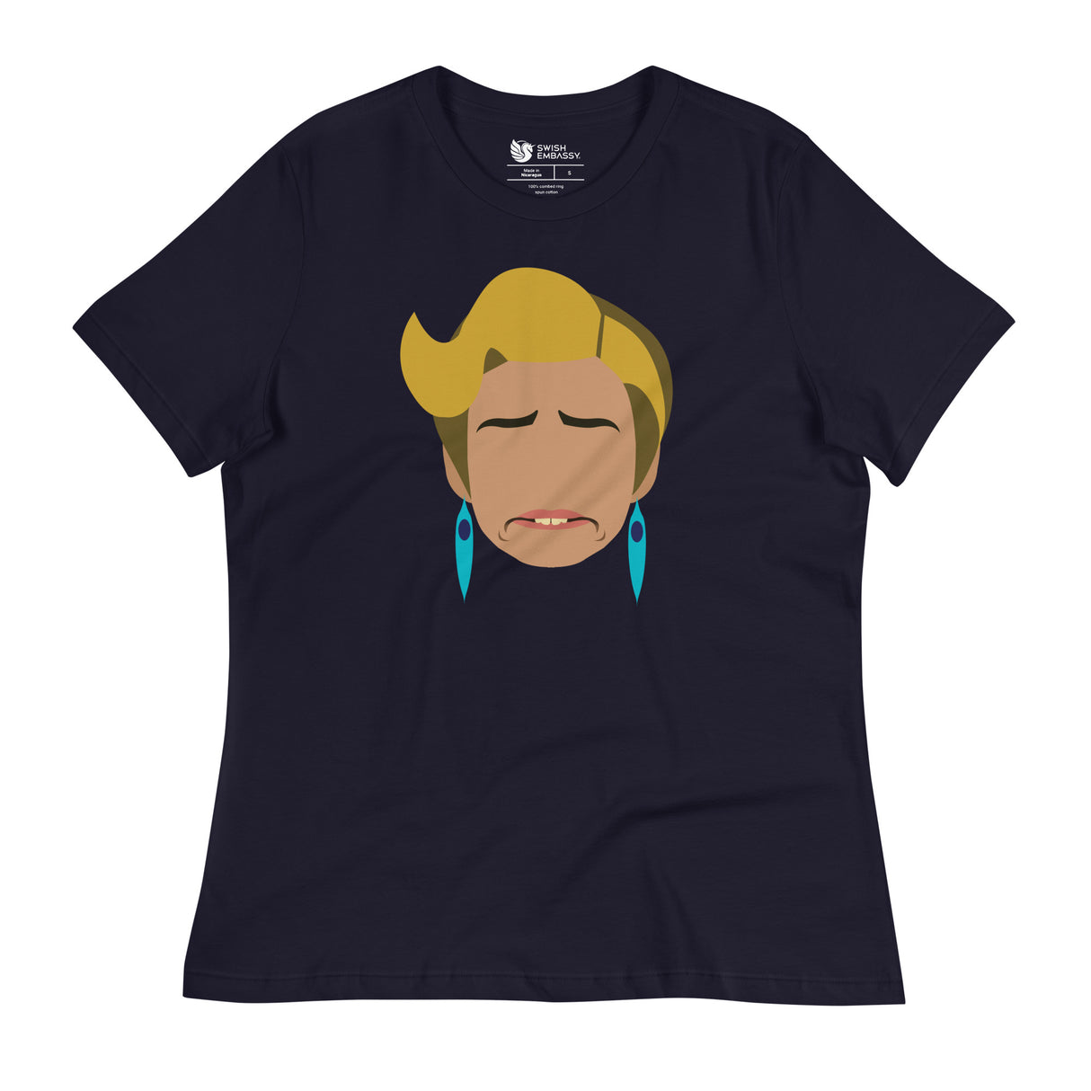 Strangers Blank (Women's Relaxed T-Shirt)-Women's T-Shirts-Swish Embassy