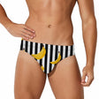 Striped Banana (Swim Briefs)-Swim Briefs-Swish Embassy