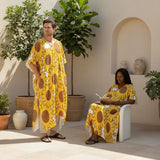 Sunflower (Kaftan)-Kaftan-Swish Embassy