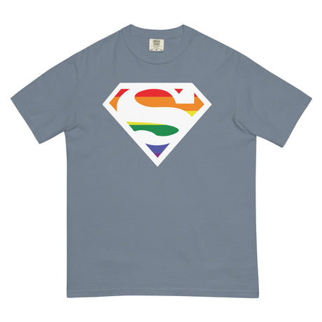 Super Gay (Boxy Tee)-Boxy T-Shirt-Swish Embassy