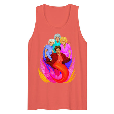 Thank You for Being a Finned (Tank Top)-Tank Top-Swish Embassy