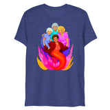 Thank You for Being a Finned (Triblend)-Triblend T-Shirt-Swish Embassy