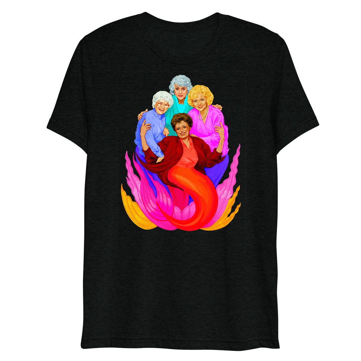 Thank You for Being a Finned (Triblend)-Triblend T-Shirt-Swish Embassy