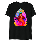 Thank You for Being a Finned (Triblend)-Triblend T-Shirt-Swish Embassy