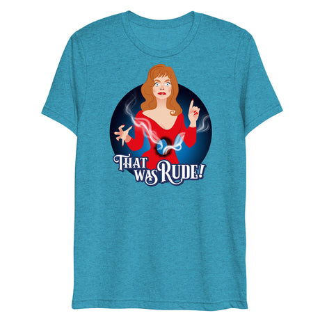 That Was Rude (Triblend)-Triblend T-Shirt-Swish Embassy