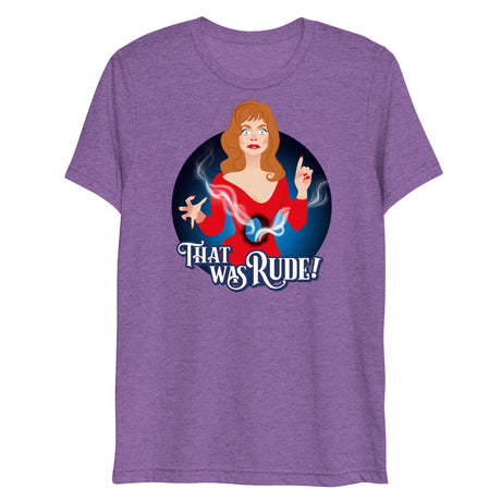 That Was Rude (Triblend)-Triblend T-Shirt-Swish Embassy