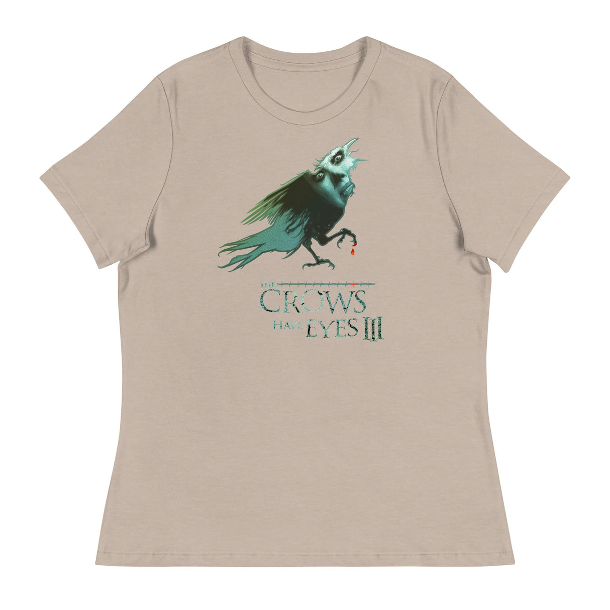 The Crowes Have Eyes (Women's Relaxed T-Shirt)-Women's T-Shirts-Swish Embassy