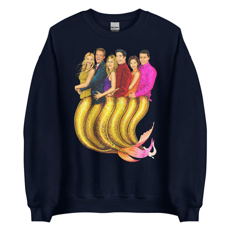 The One Where They're Mermaids (Sweatshirt)-Sweatshirt-Swish Embassy