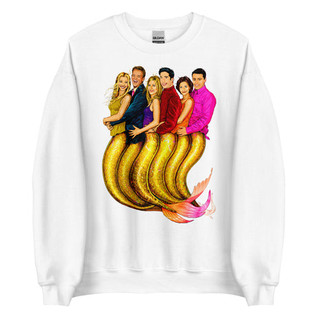 The One Where They're Mermaids (Sweatshirt)-Sweatshirt-Swish Embassy