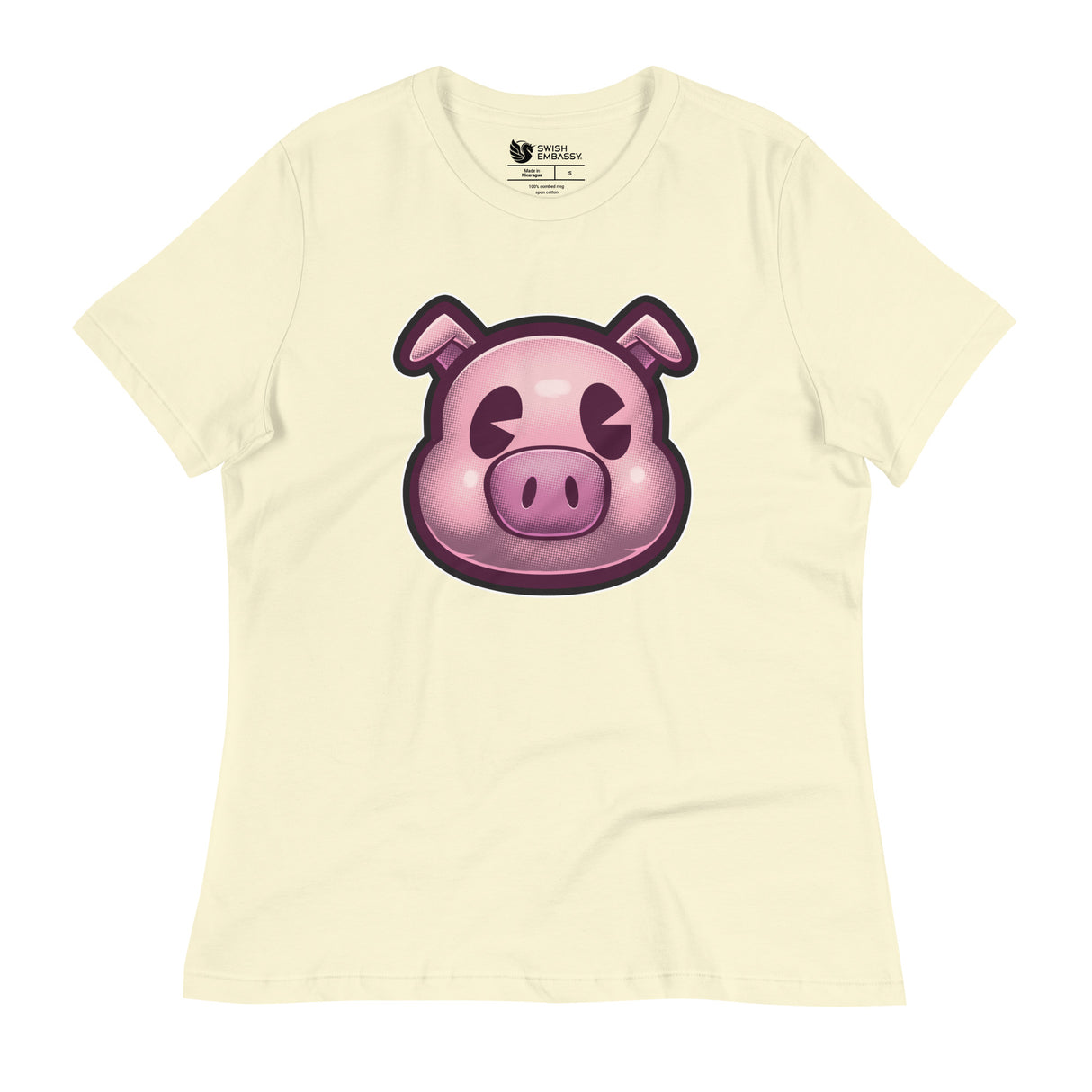 This Little Piggy (Women's Relaxed T-Shirt)-Women's T-Shirts-Swish Embassy