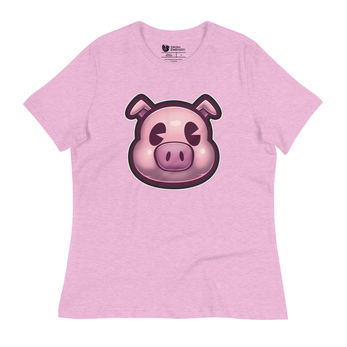 This Little Piggy (Women's Relaxed T-Shirt)-Women's T-Shirts-Swish Embassy