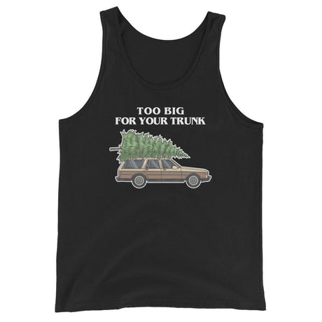 Too Big for Your Trunk (Tank Top)-Christmas Tank Tops-Swish Embassy