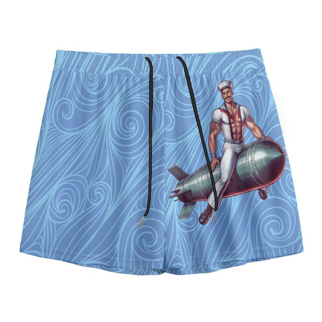 Torpedo Away (Shorts)-Shorts-Swish Embassy
