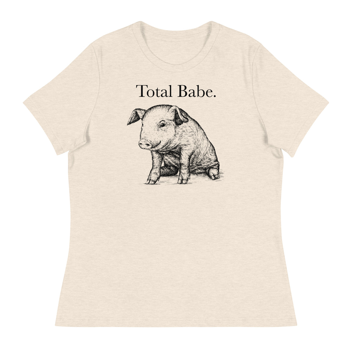 Total Babe (Women's Relaxed T-Shirt)-Women's T-Shirts-Swish Embassy