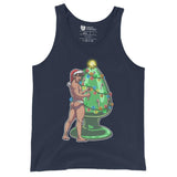 Trim the Rear (Tank Top)-Christmas Tank Tops-Swish Embassy