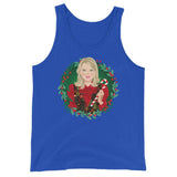 Turkey Curry Buffet (Tank Top)-Christmas Tank Tops-Swish Embassy
