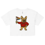 Varsity Pride Puppy (Crop Top)-Crop Top-Swish Embassy