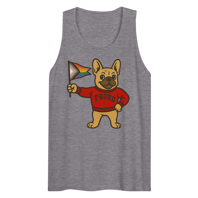 Varsity Pride Puppy (Tank Top)-Tank Top-Swish Embassy