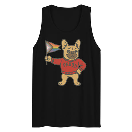Varsity Pride Puppy (Tank Top)-Tank Top-Swish Embassy