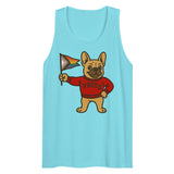 Varsity Pride Puppy (Tank Top)-Tank Top-Swish Embassy