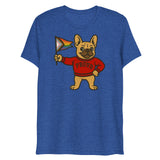 Varsity Pride Puppy (Triblend)-Triblend T-Shirt-Swish Embassy