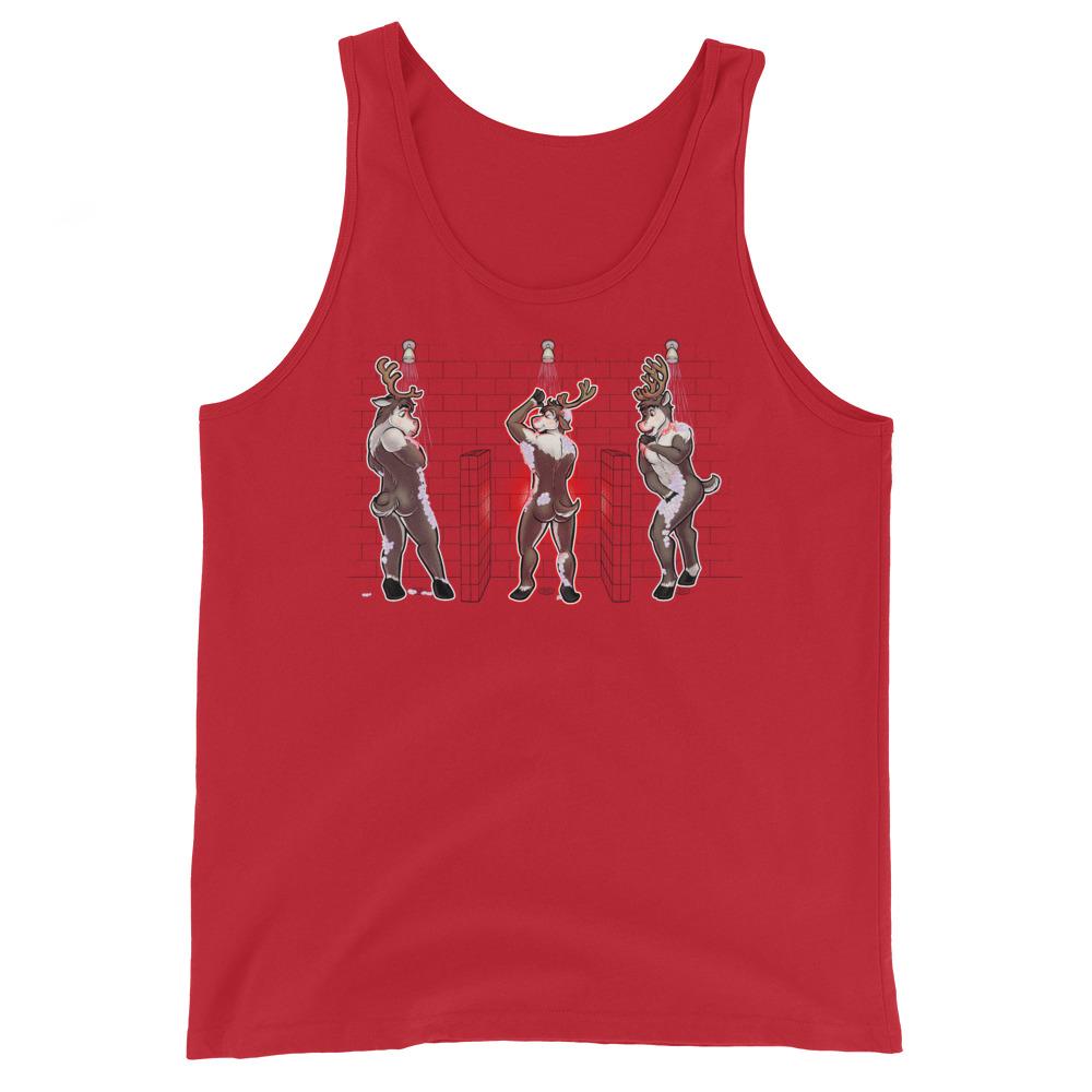 Very Shiny (Tank Top)-Christmas Tank Tops-Swish Embassy