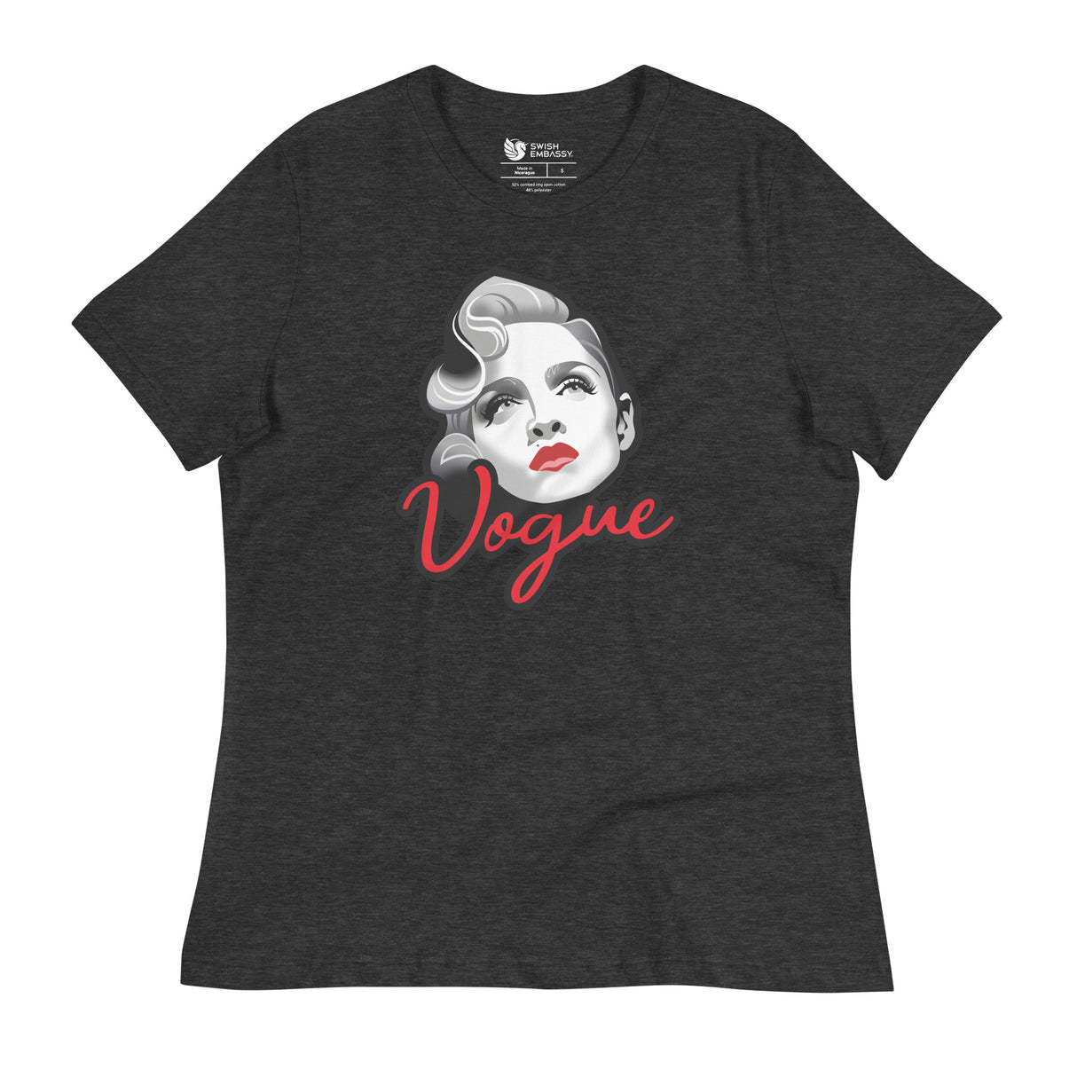 Vogue (Women's Relaxed T-Shirt)-Women's T-Shirts-Swish Embassy