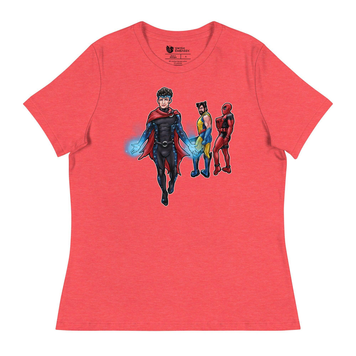 Wanda-ring Eye (Women's Relaxed T-Shirt)-Women's T-Shirts-Swish Embassy