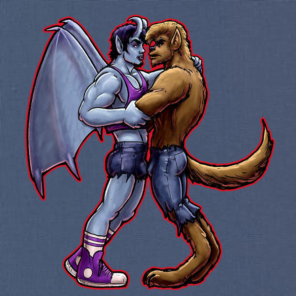 Wolf and Demon