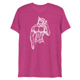 Wolfie (Triblend)-Triblend T-Shirt-Swish Embassy
