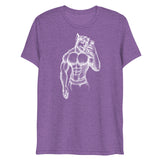 Wolfie (Triblend)-Triblend T-Shirt-Swish Embassy