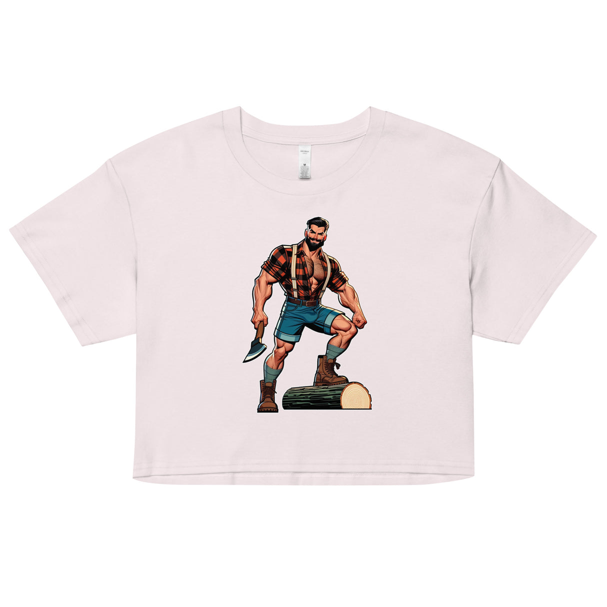 Wood is Good (Crop Top)-Crop Top-Swish Embassy