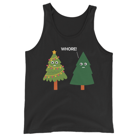 X-Mas Tree Shade (Tank Top)-Christmas Tank Tops-Swish Embassy